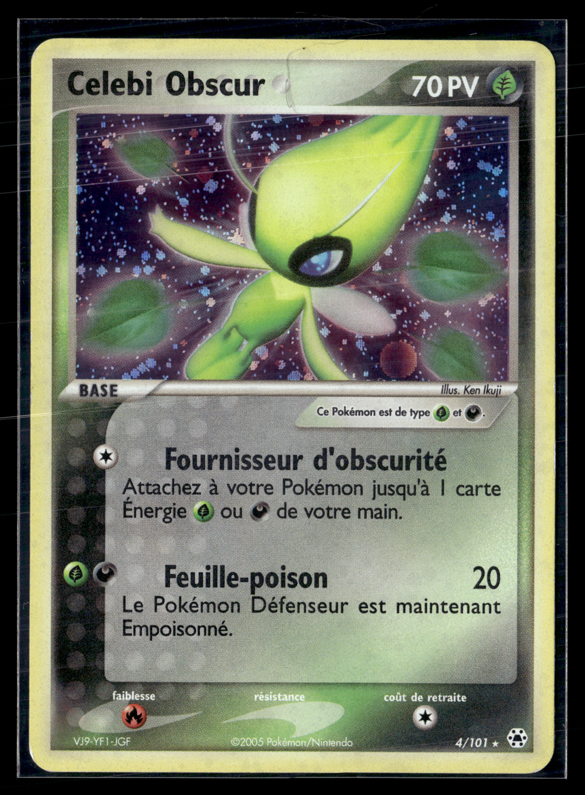 Celebi Obscur 4/101 légendes oubliées | EXC