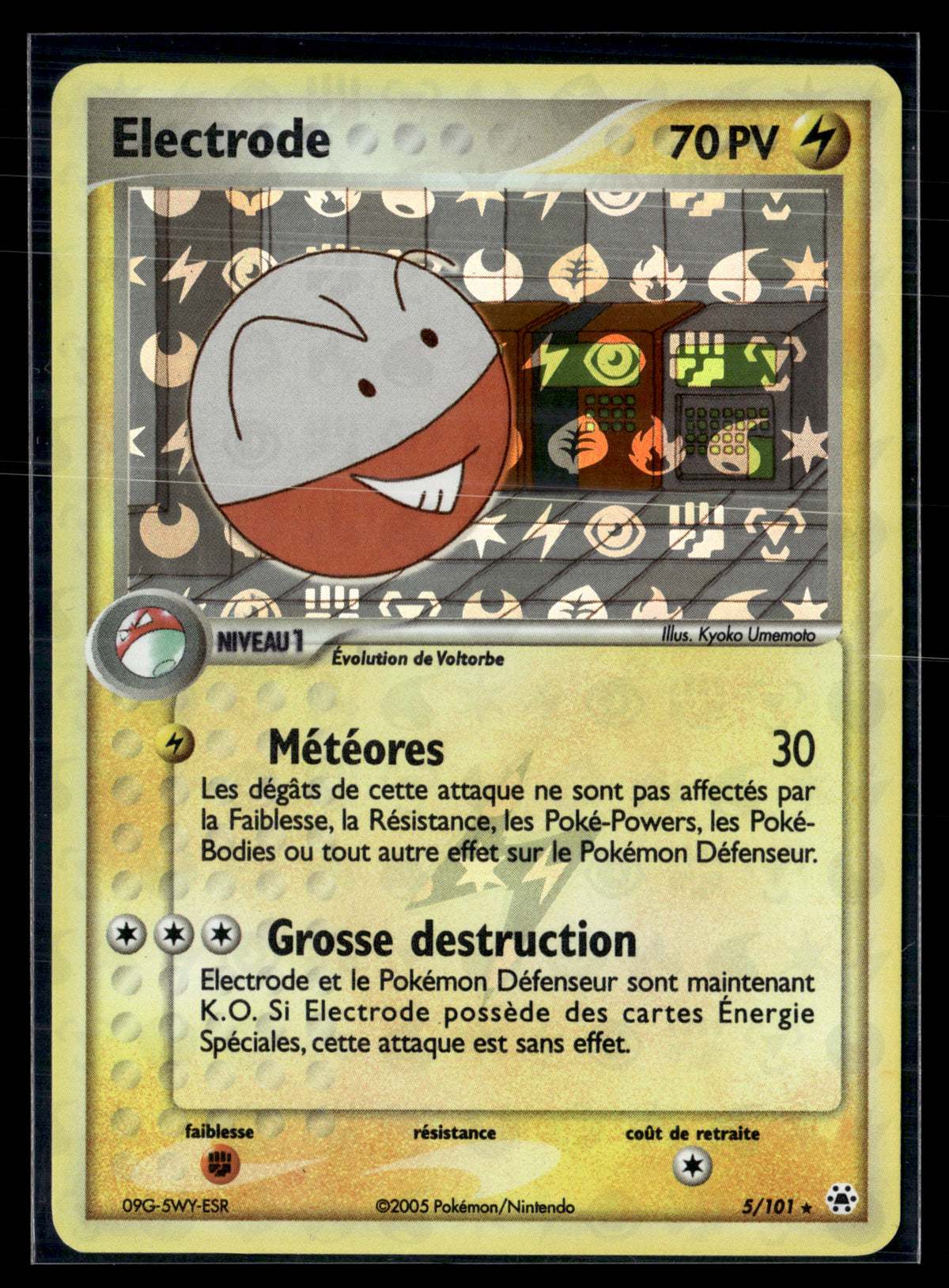 Electrode 5/101 – Légendes Oubliées - EXC+