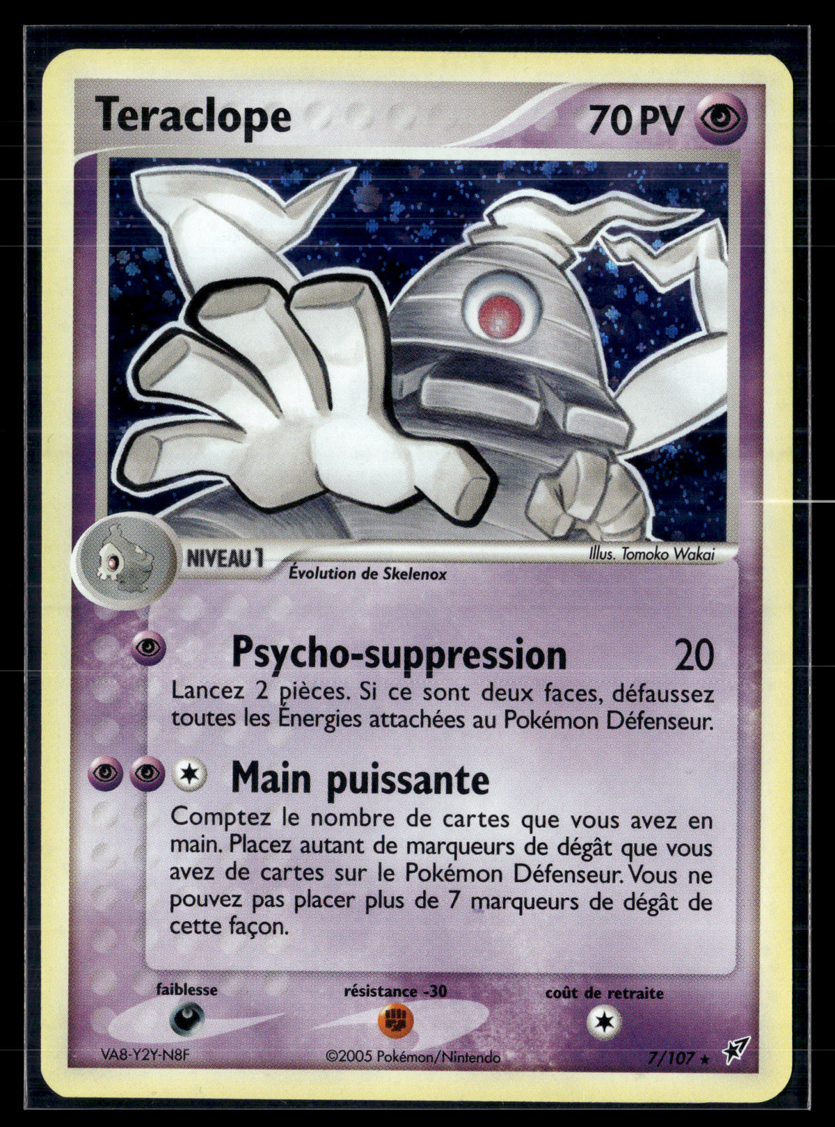 Teraclope 7/107 - Deoxys - NM