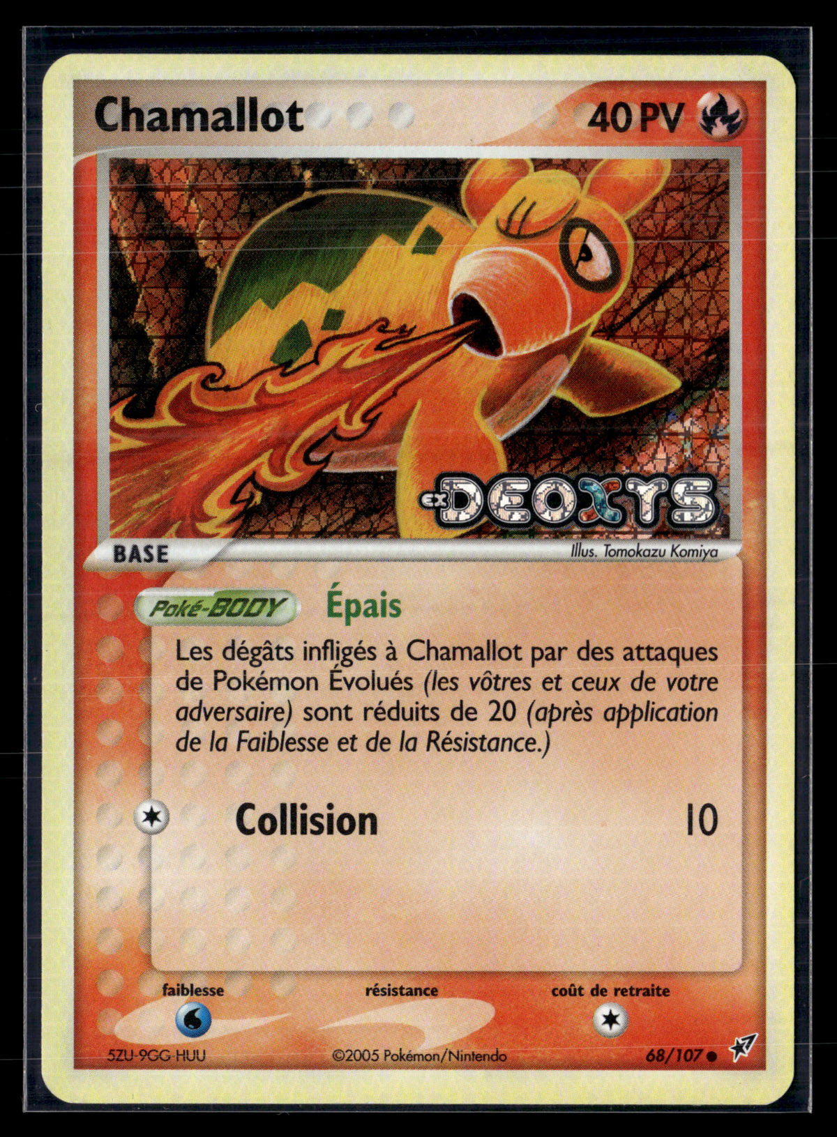 Chamallot 68/107 - Deoxys - EXC+