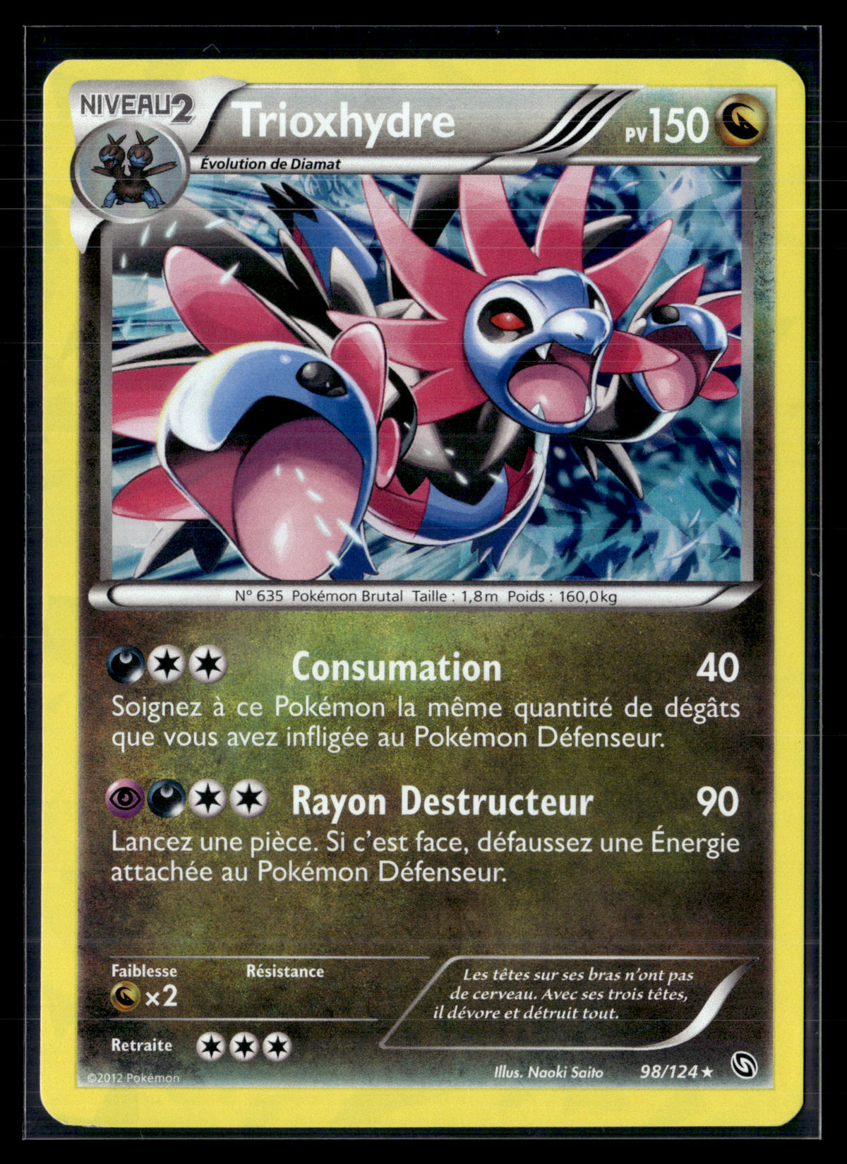 Trioxhydre 98/124 – Dragons Exaltés - EXC+