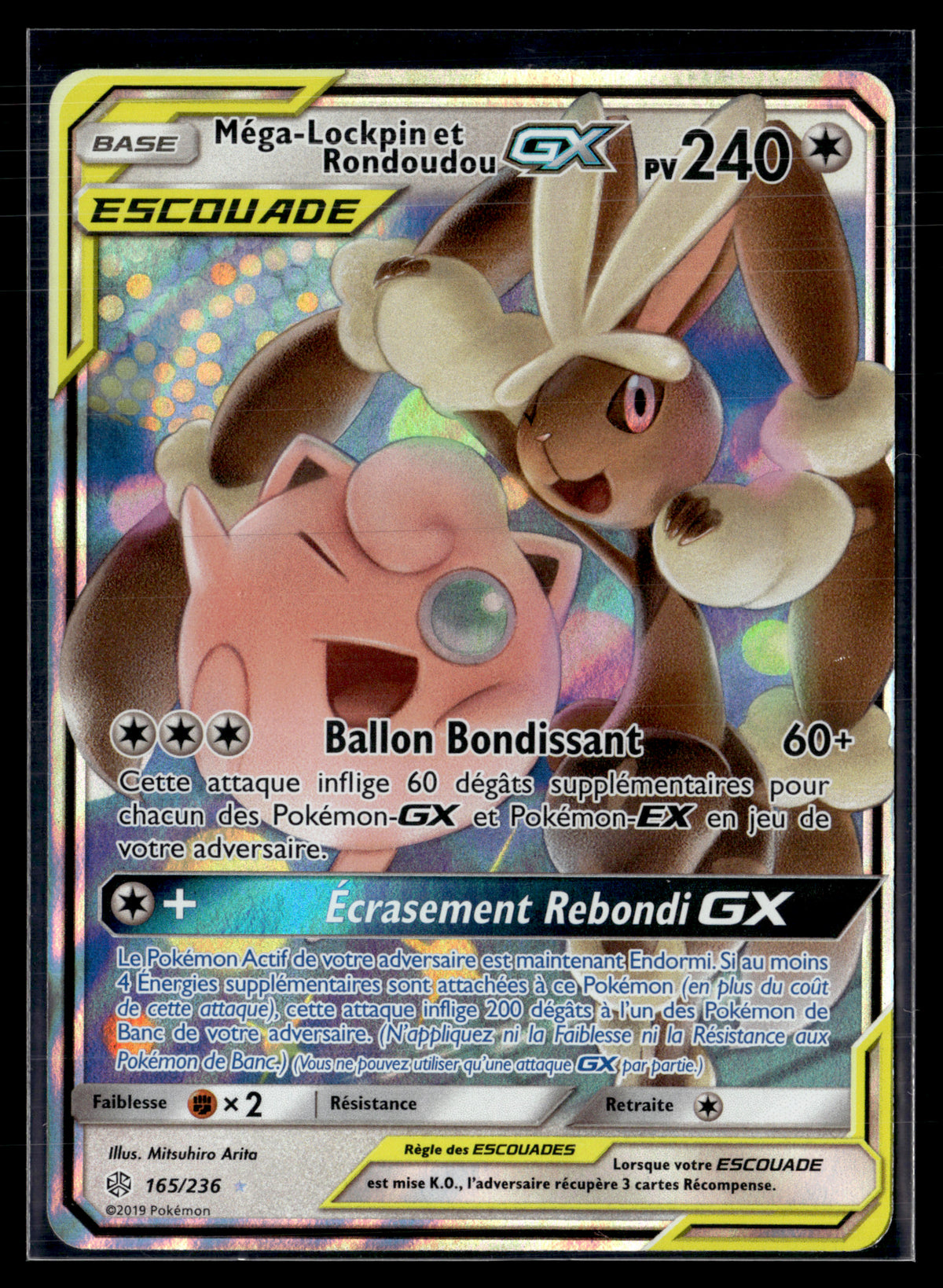 Méga-Lockpin et Rondoudou 165/236 Eclipse cosmique | NM