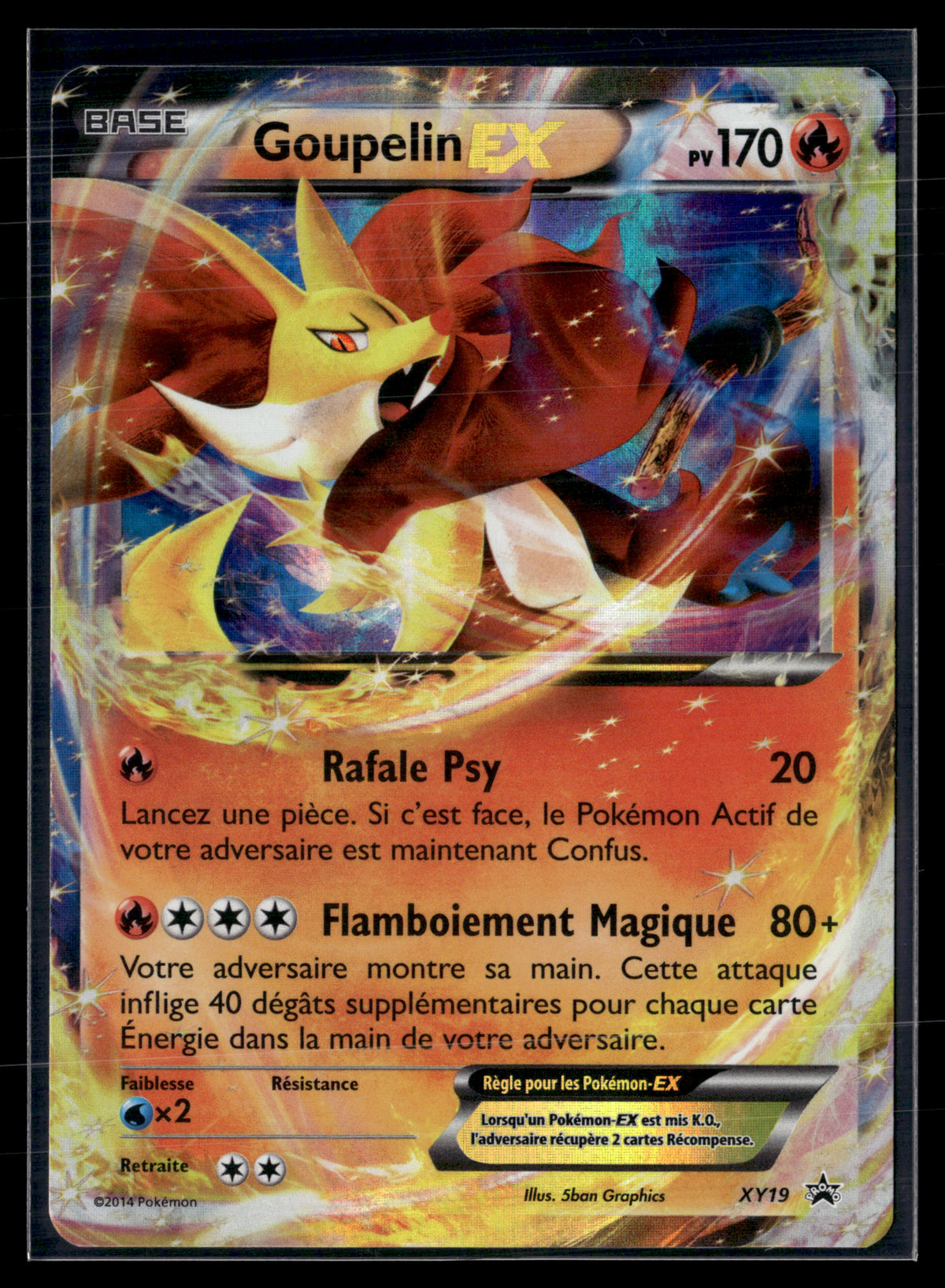Goupelin EX XY19 Promo black star – EXC+