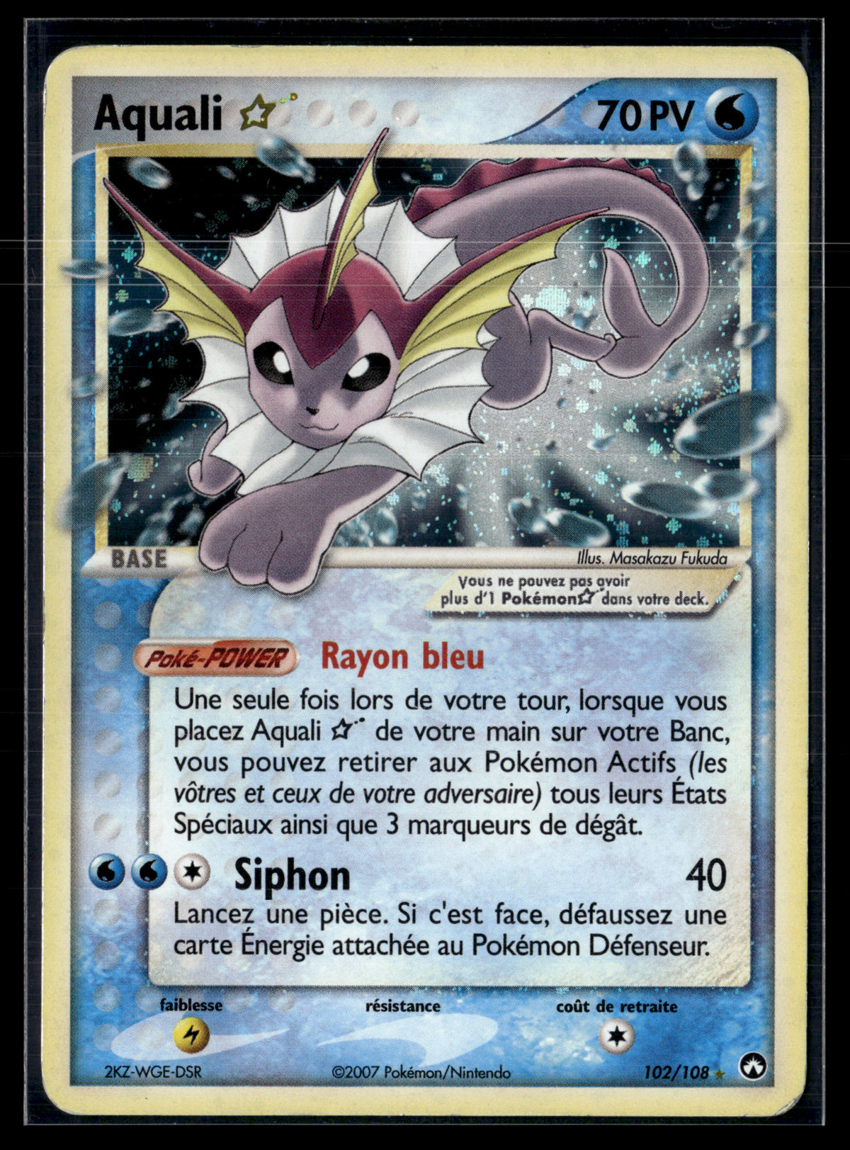 Aquali Gold Star 102/108 - Gardiens du Pouvoir | TBE+