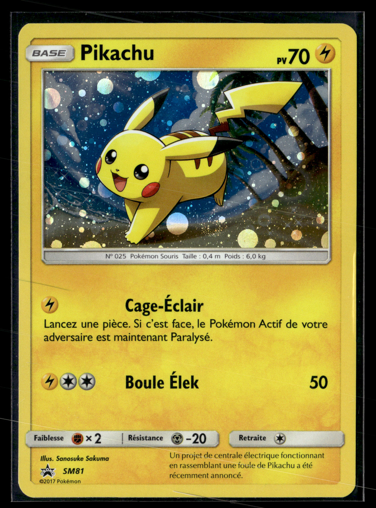 Pikachu SM81 | NM
