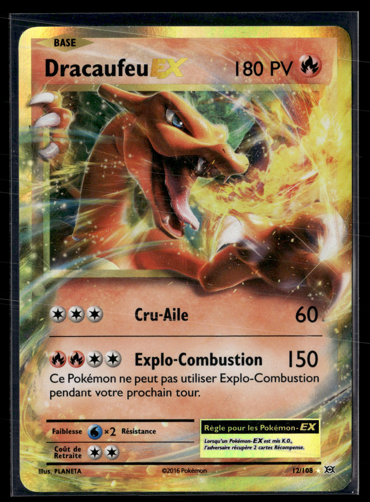 Dracaufeu EX 12/108 - Évolutions | EXC
