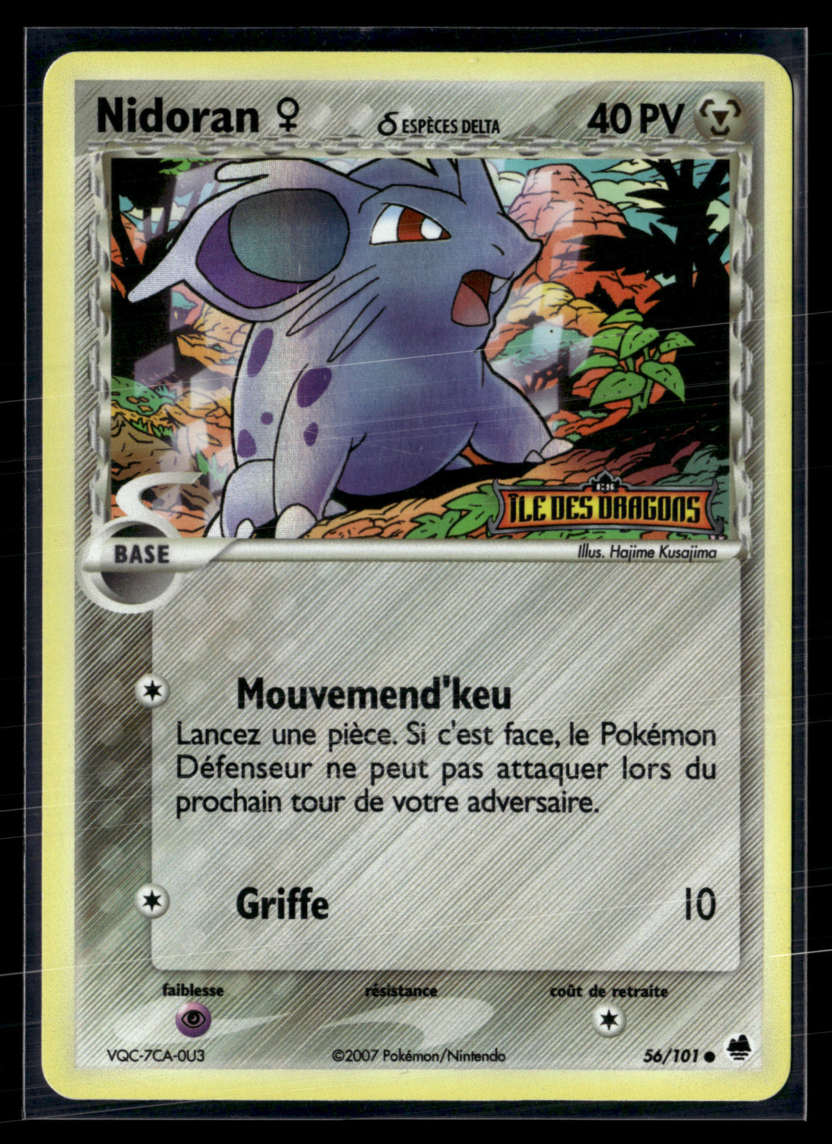 Nidoran 56/101 – ile des dragons | EXC