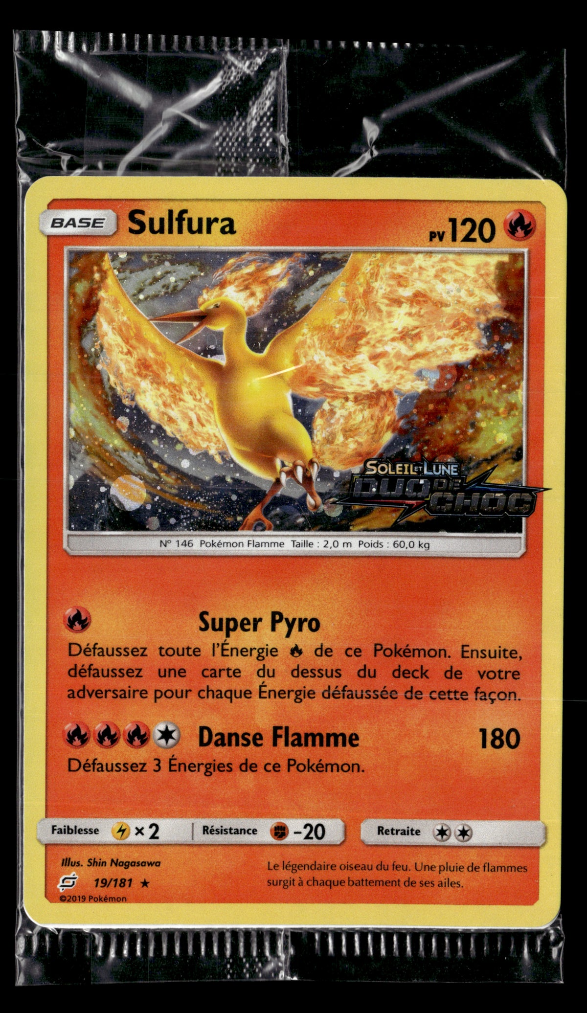 Sulfura 19/181 Stamp Duo de choc (scellé)