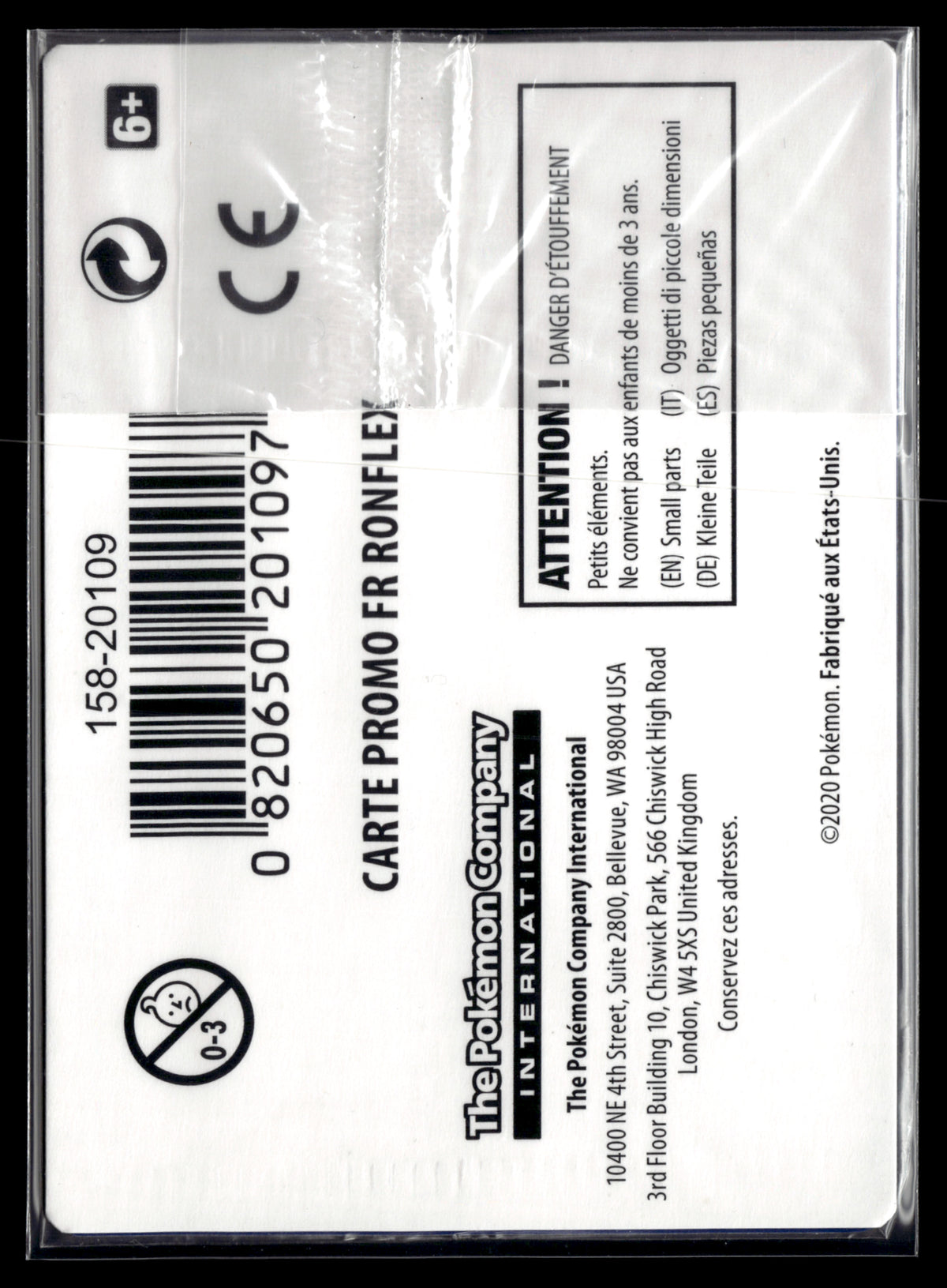 Ronflex 131/185 Stamp Voltage Eclatant (scellé)