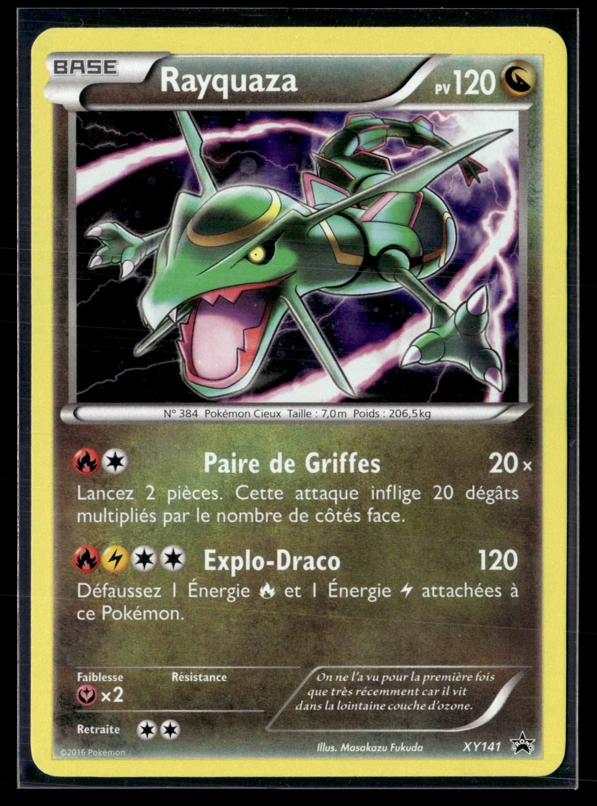 Rayquaza XY141 -  NM #2