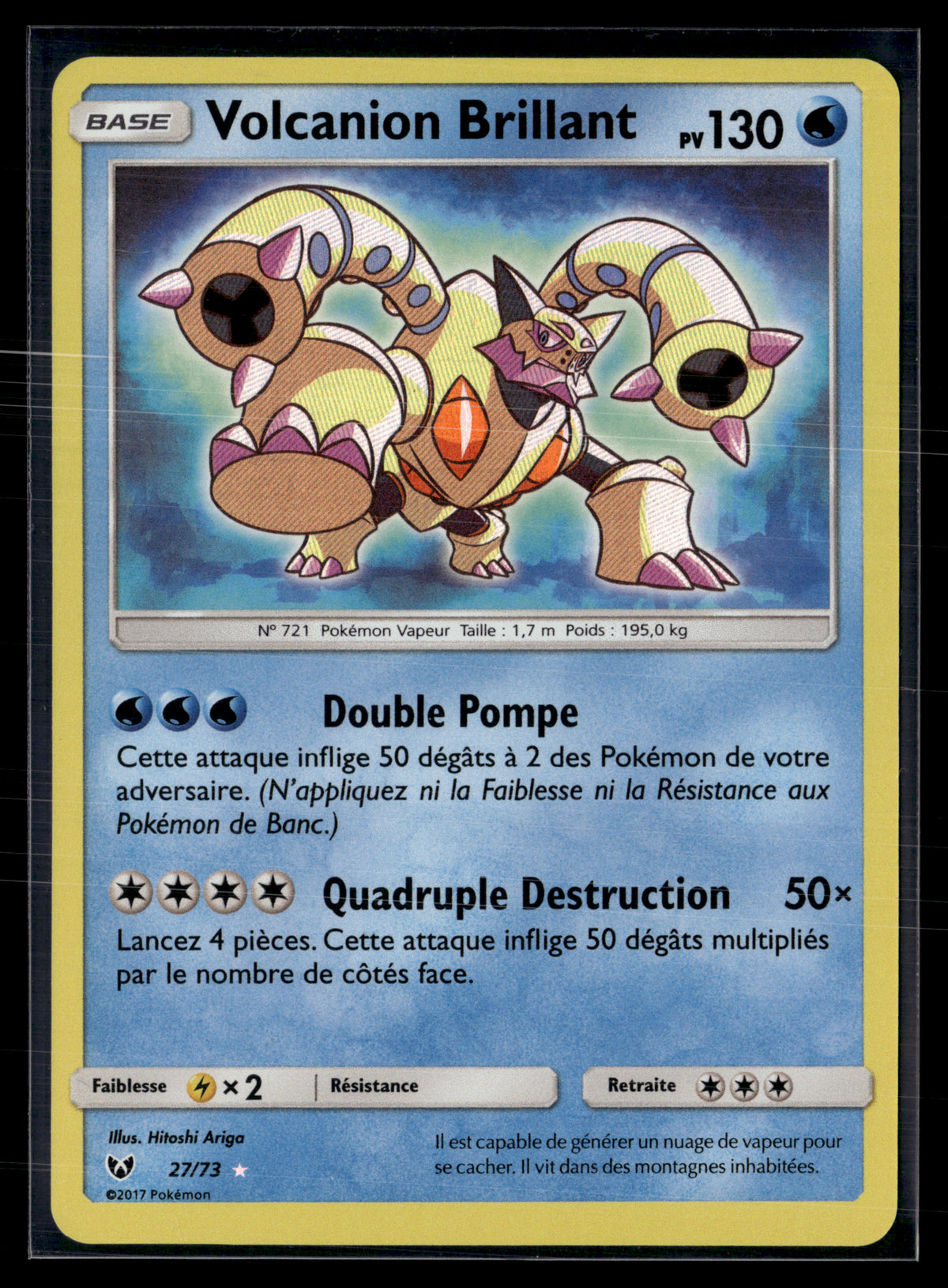 Volcanion brillant 27/73 Légendes brillantes | NM #2