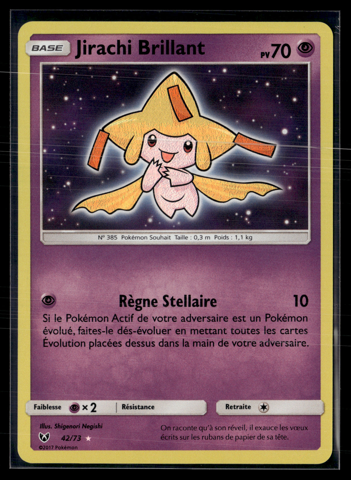 Jirachi Brillant 42/73 Légendes Brillantes | NM #3