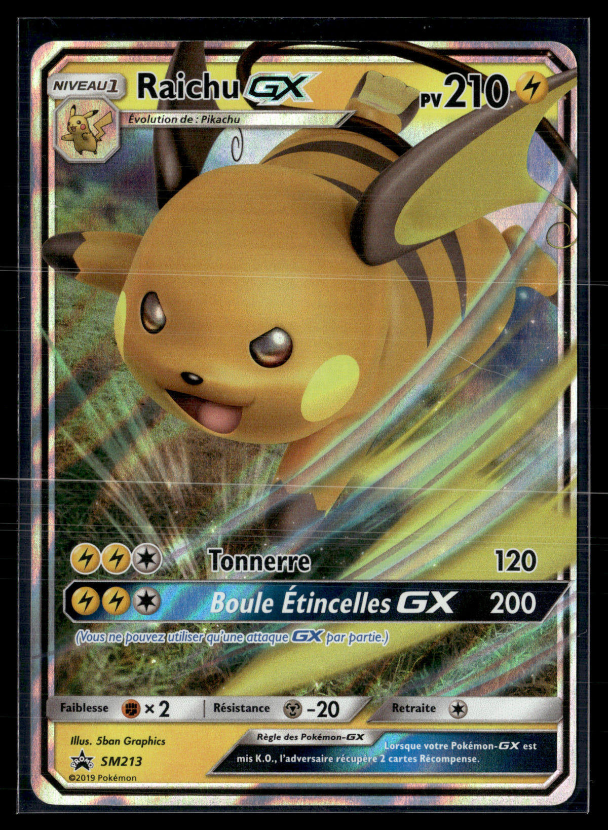 Raichu SM213 | NM #4