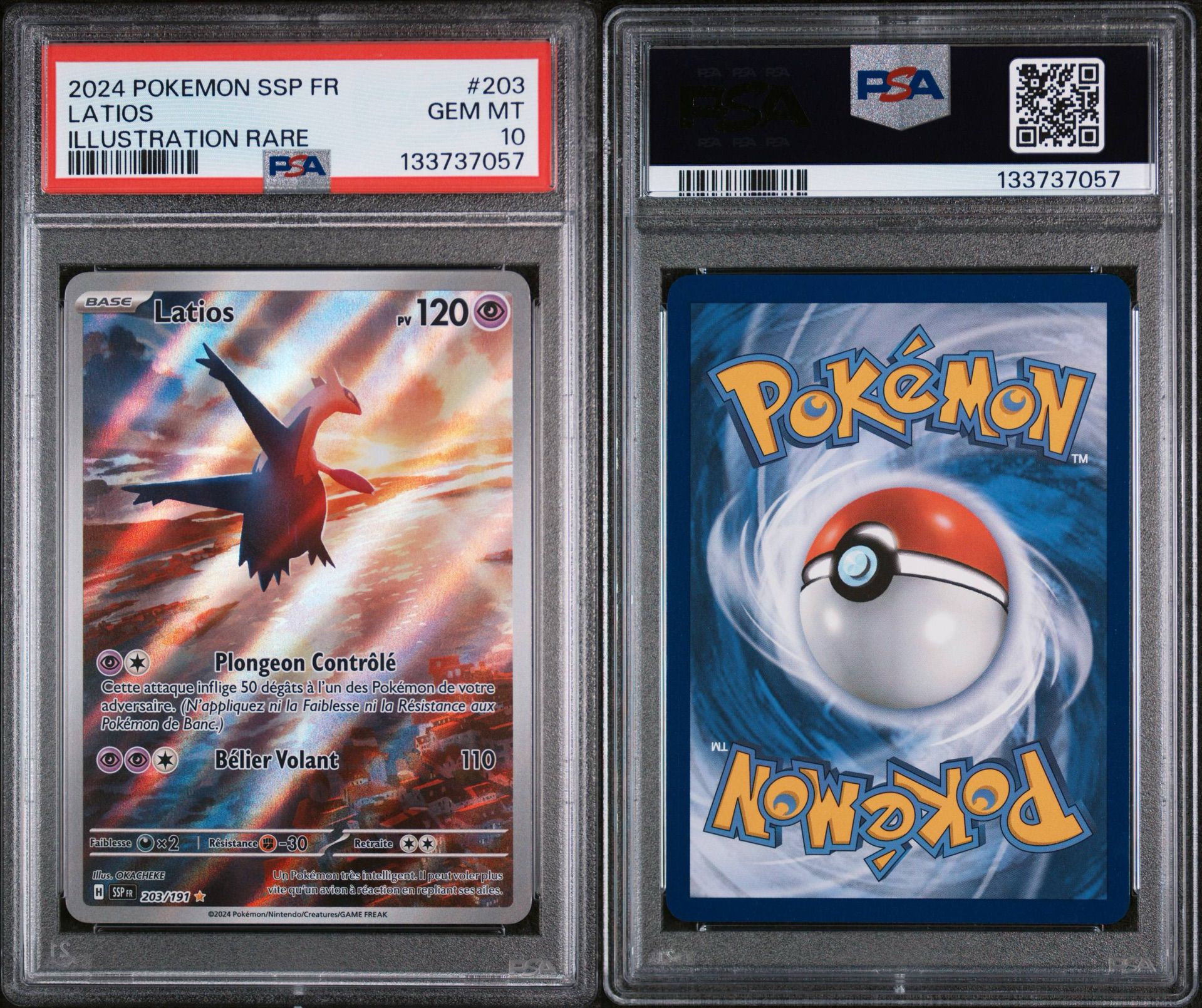 Latios 203/191 PSA 10