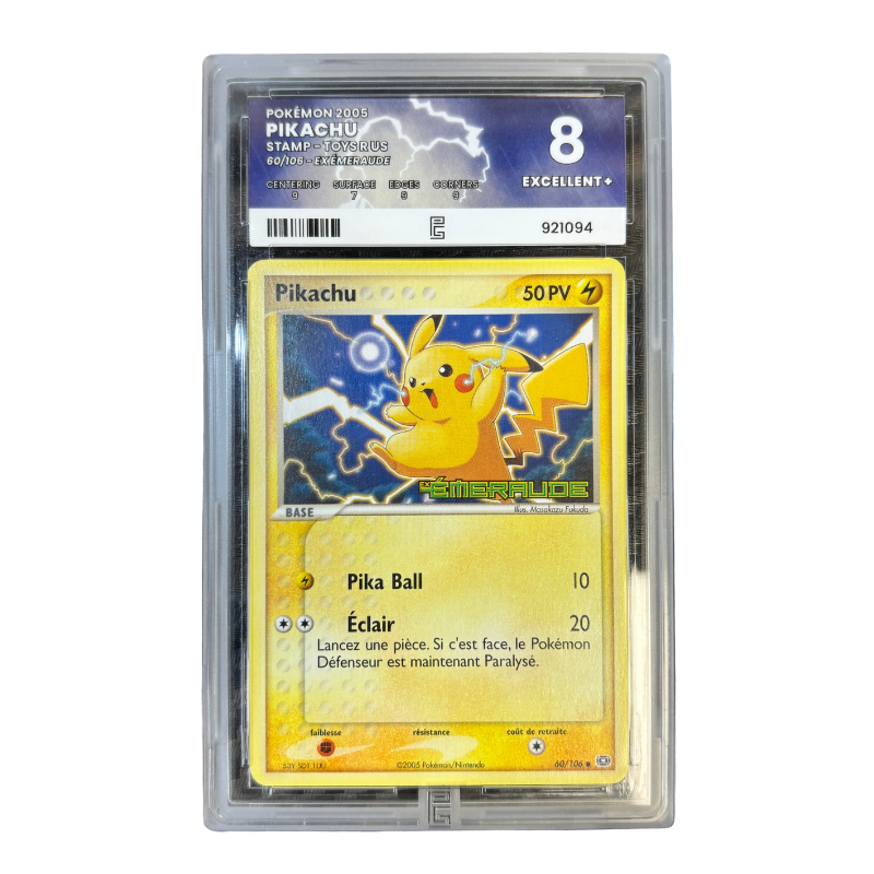 Pikachu 60/106 - EX Emeraude
