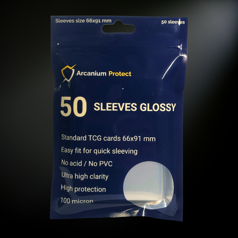 Sleeves Glossy x50 – Arcanium Protect